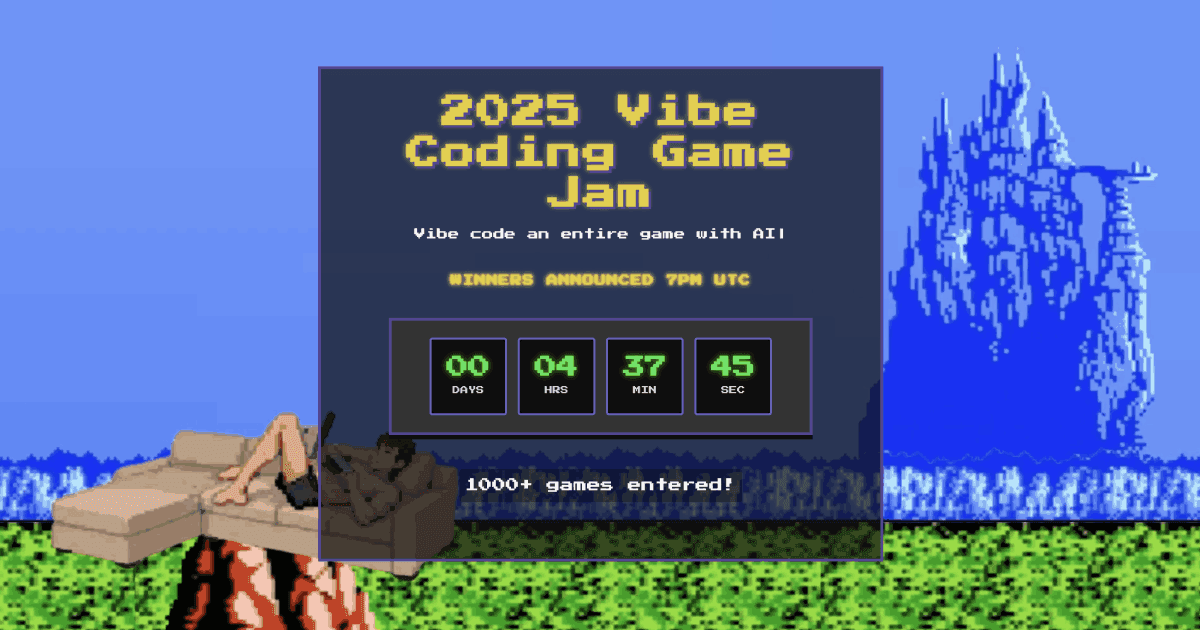 Bolt Vibe Jam 2025 — the site